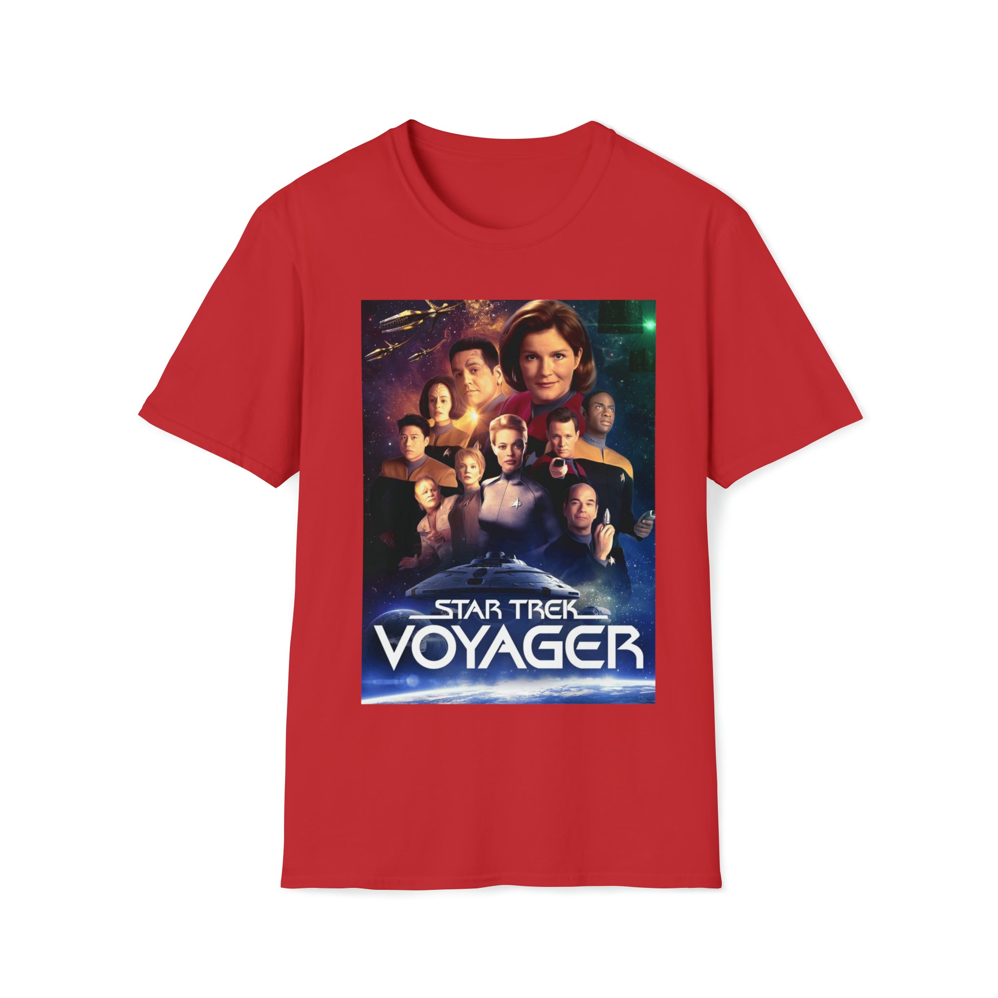Star Trek Voyager- Unisex Softstyle T-Shirt - Creations by Chris and Carlos